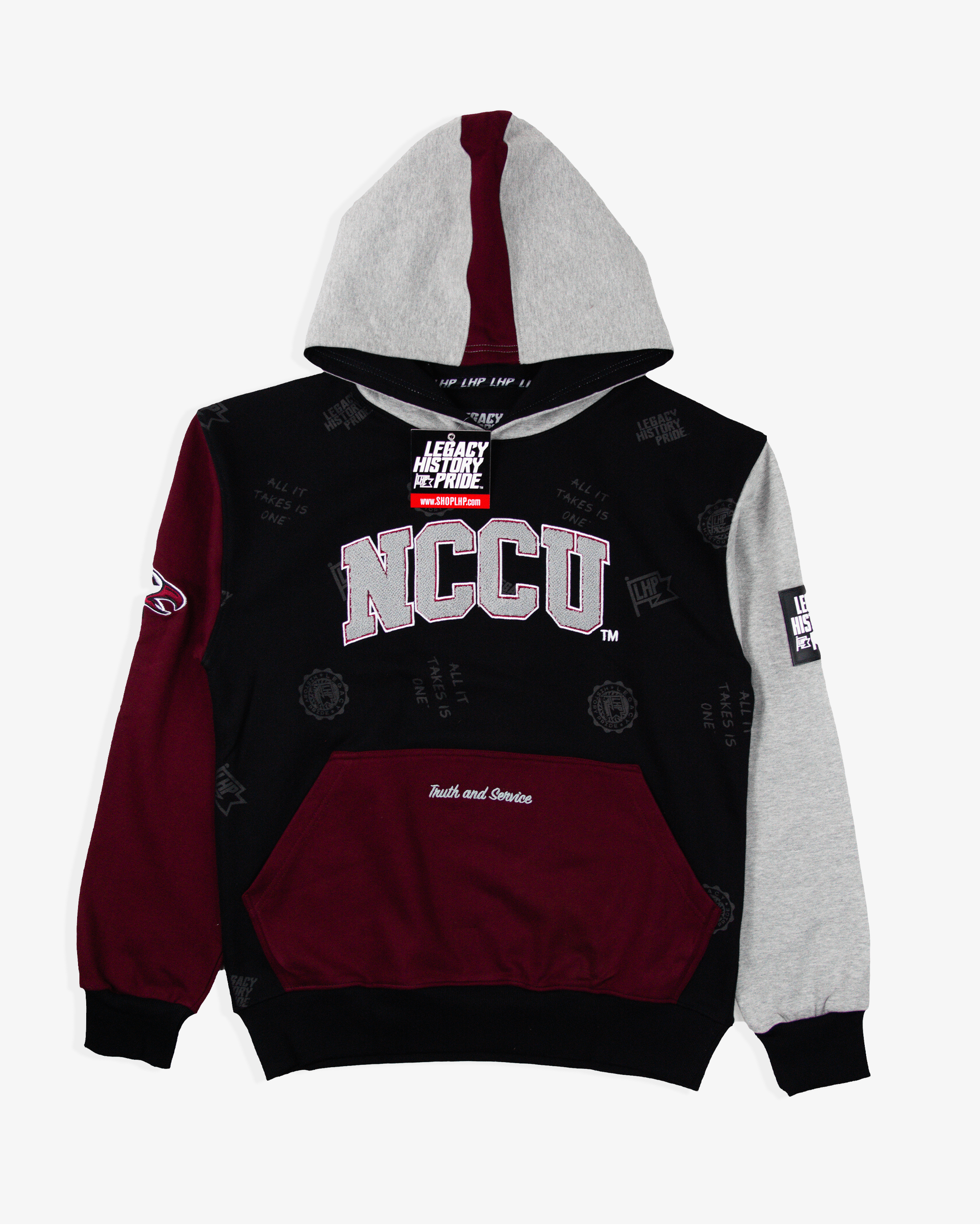 NCCU Notorious Hoodie Legacy History Pride