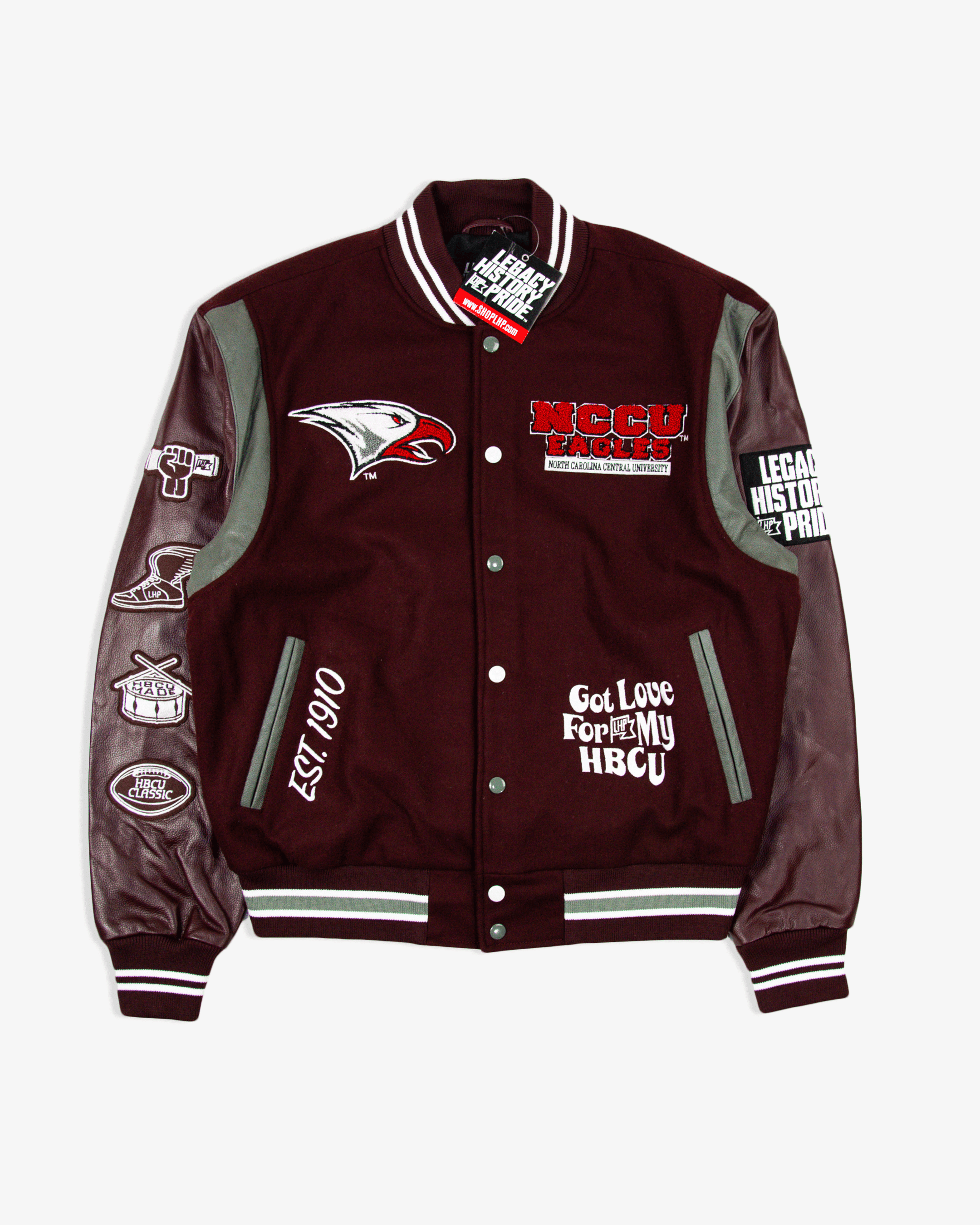 NCCU Eagles Motto 3.0 Varsity Jacket