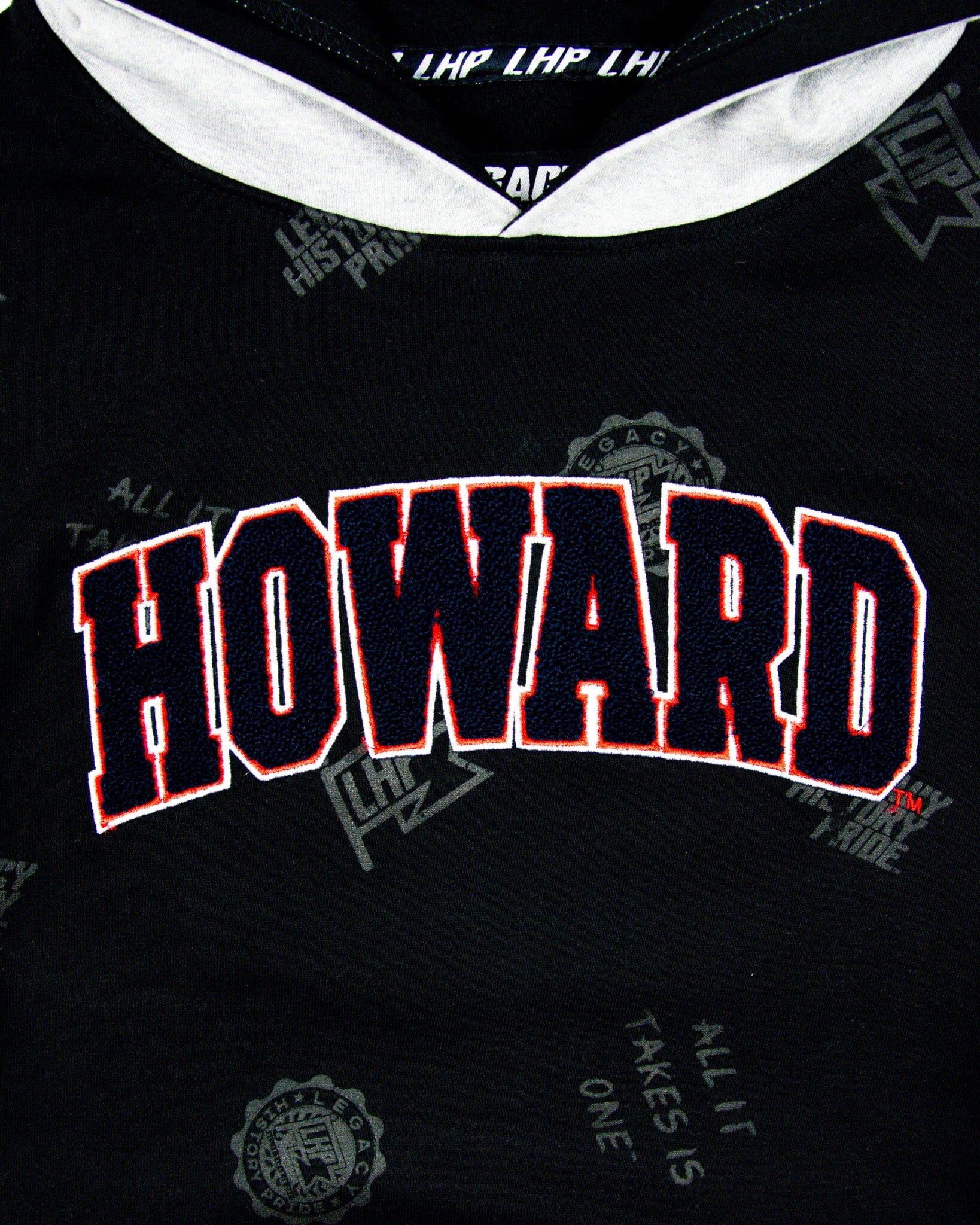 Vintage howard cheap university hoodie