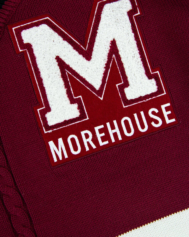 MOREHOUSE 40Love V-Neck Sweater