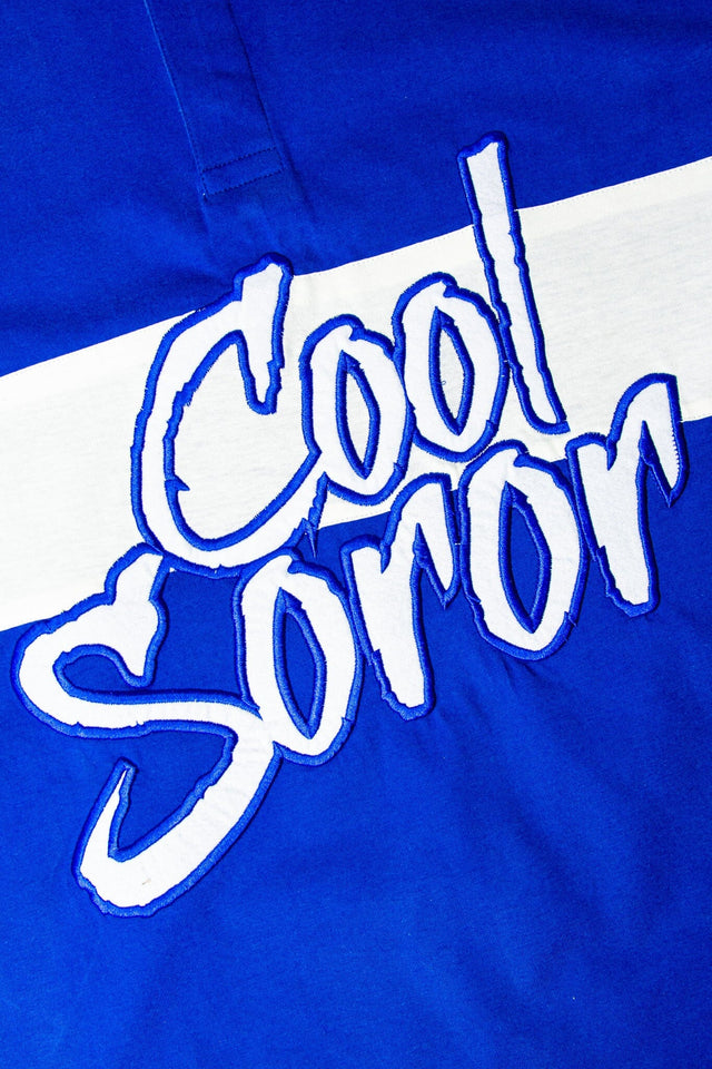 COOL SOROR BLUE Rugby by Rashan Ali