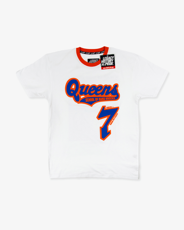 Queens 7  - SCHOOL OF HARD KNOCKS Tee